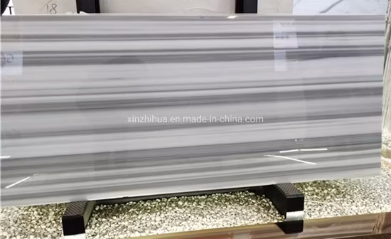 マルマラゼブラ白大理石/建材キッチン/バスルーム/バー/ワークトップ石モザイク/スタリス/ファサードタイル/パネル